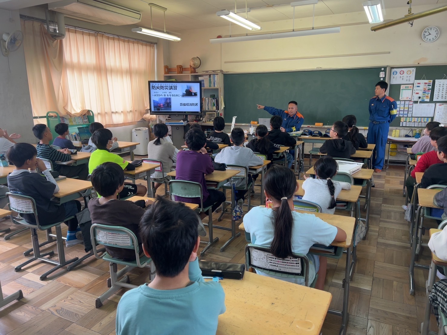 四條南小(座学).JPG