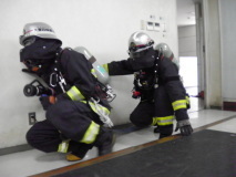 屋内進入訓練
