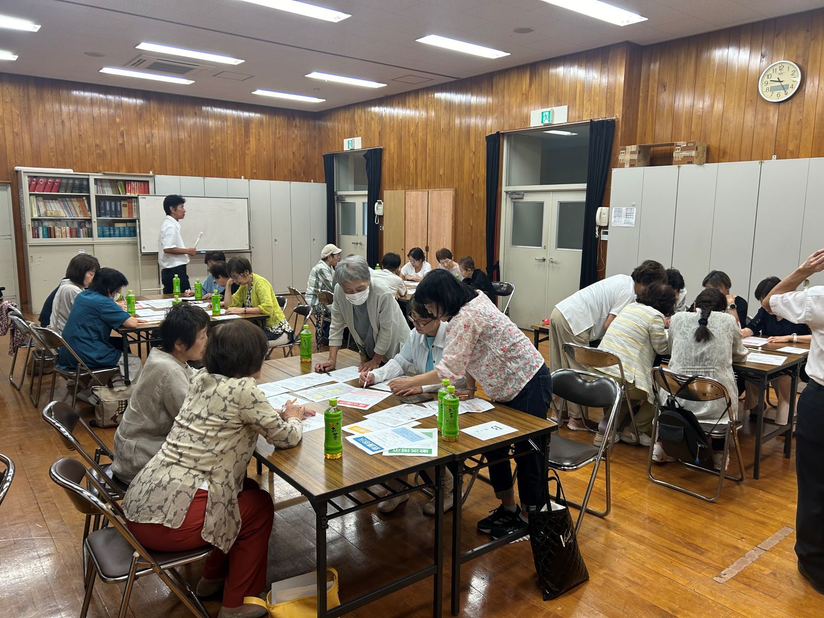 災害シミュレーションゲームで皆さん一致団結して私達の町を守ります。